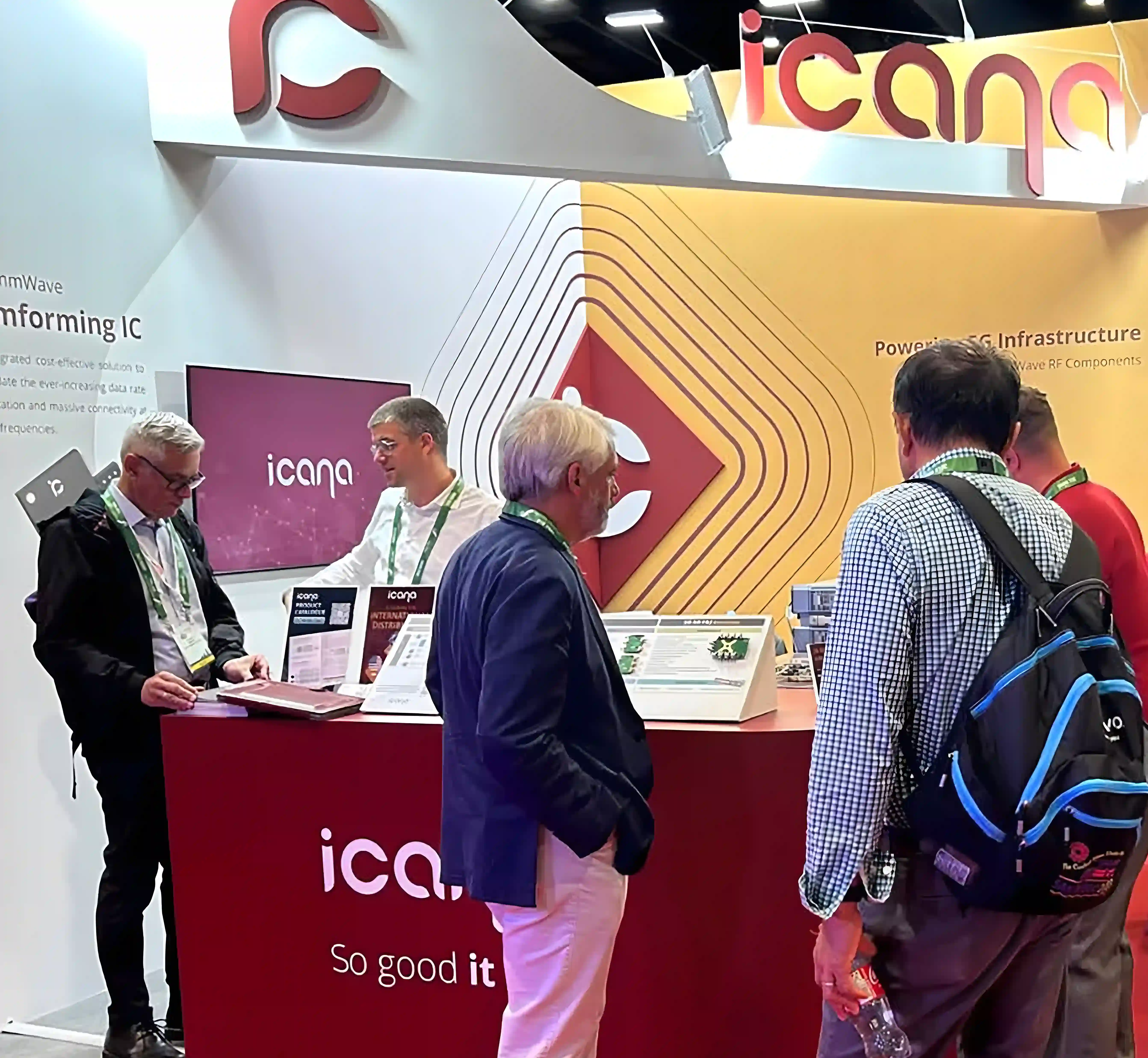 iCana exhibition booth