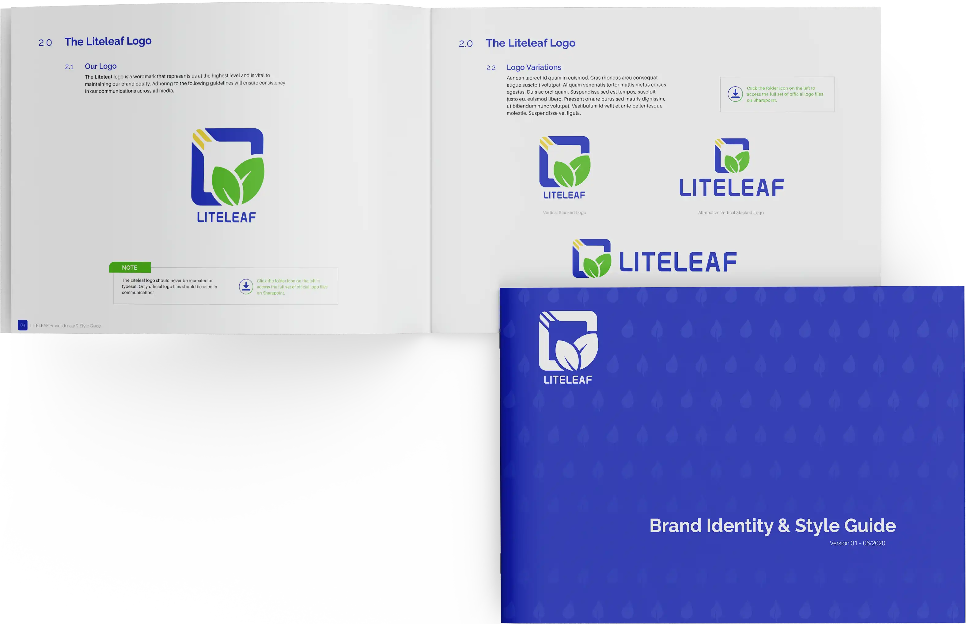 Liteleaf Brand Guidelines - Mockup