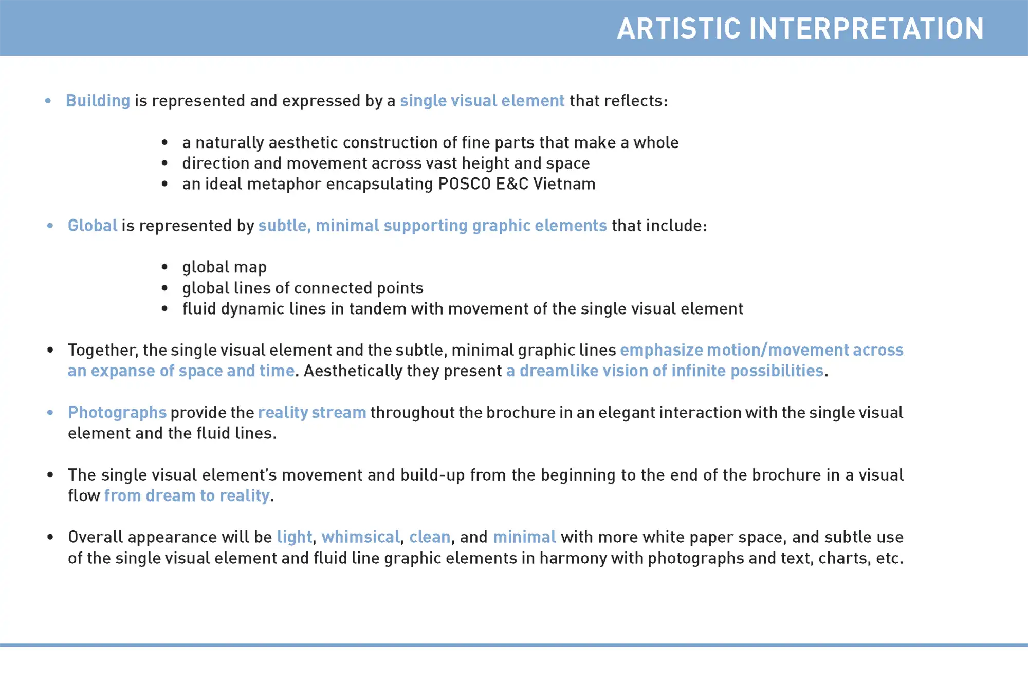 POSCO Brochure Concept