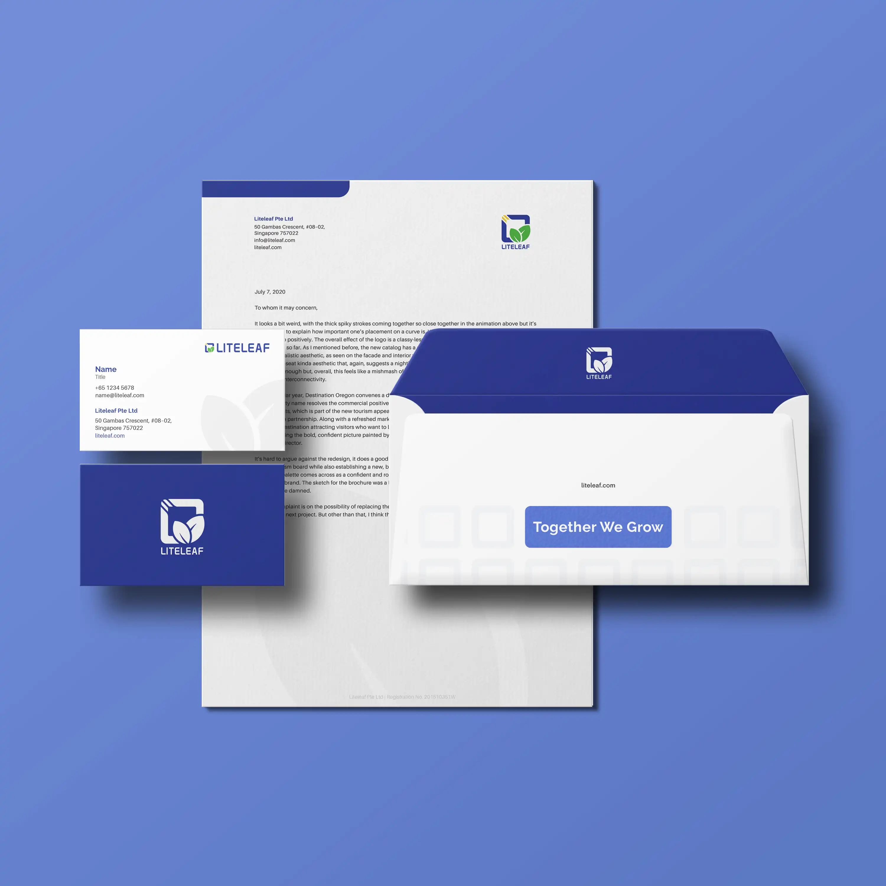 Business Stationery Work
