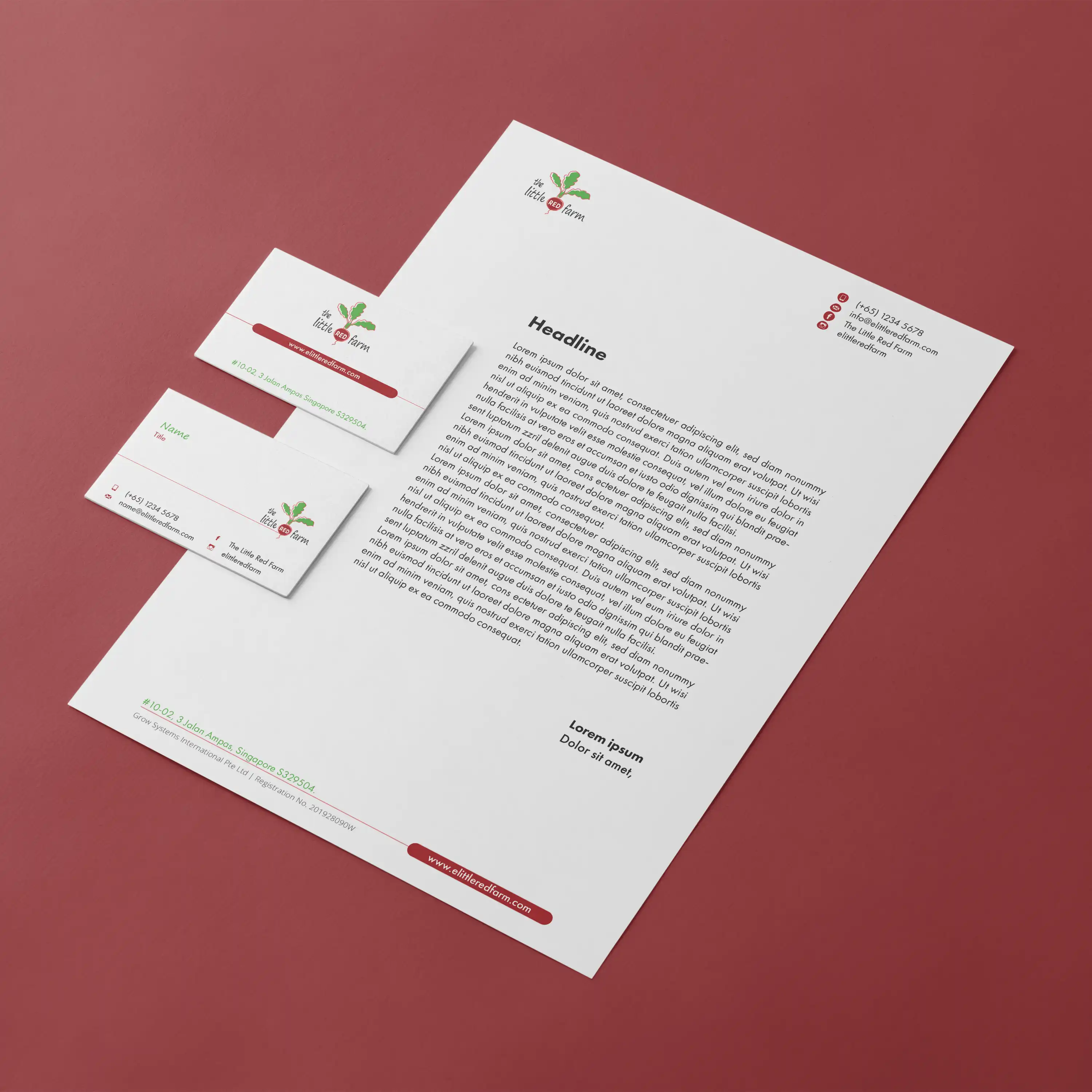 Business Stationery Work